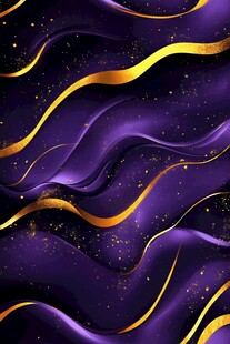紫金色动感波浪纹理背景