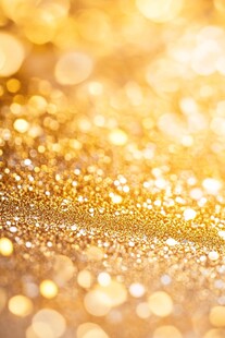 金色璀璨光斑梦幻背景图