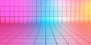 炫彩渐变方格背景空间