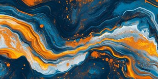 流动炫彩抽象艺术纹理