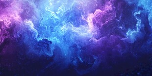 梦幻星云背景图