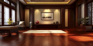 中式典雅客厅室内风光