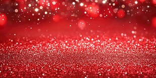 红色闪耀背景 梦幻光斑效果