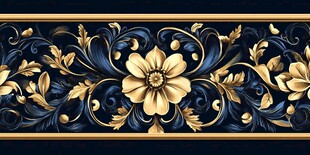 奢华花卉欧式装饰花纹