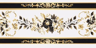 欧式奢华花卉瓷砖装饰图案