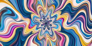 绚丽动感抽象艺术图案