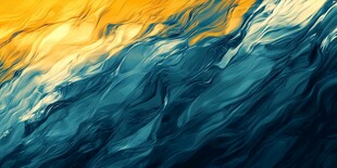 梦幻色彩流体抽象艺术图