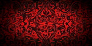 暗红色华丽复古花纹背景