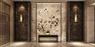 中式雅致玄关装饰设计