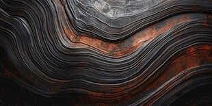 金属质感波浪纹理背景图