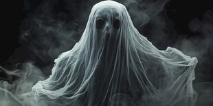 幽灵现身 迷雾中的神秘幻影