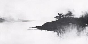 水墨山水意境图