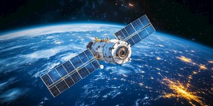 地球轨道上的人造卫星