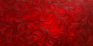 红色立体玫瑰花纹背景