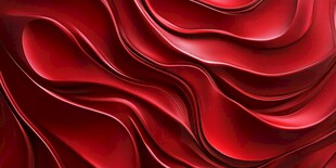红色波浪纹理背景图案