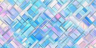 梦幻蓝紫方块拼接背景图