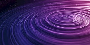 梦幻紫色宇宙旋涡背景