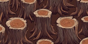 树桩图案背景图