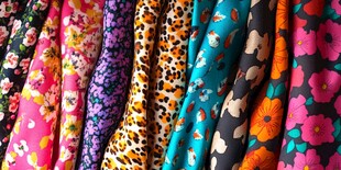 多彩印花布料大集合