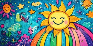 欢乐太阳的多彩梦幻世界