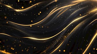 黑金流光背景图