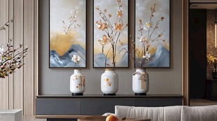 新中式客厅装饰艺术之美