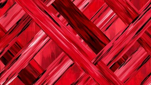 红色交错编织纹理图案