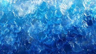 梦幻蓝色水波纹理背景