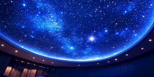 梦幻星空穹顶室内景观