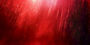 梦幻红色粒子光影背景