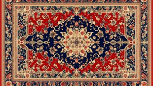 精美传统波斯风格地毯图案