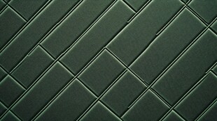 深绿色斜纹瓷砖纹理