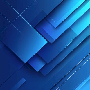 蓝色几何线条抽象背景图
