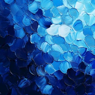 蓝色笔触艺术纹理背景