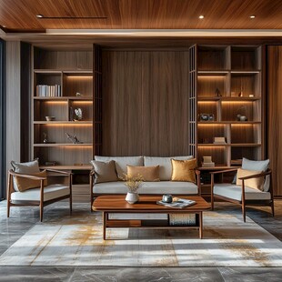 中式雅致客厅家居场景