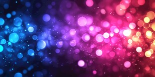 梦幻炫彩光斑背景图