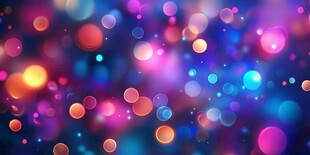 梦幻炫彩光斑背景图