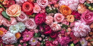 缤纷多彩鲜花组合大赏