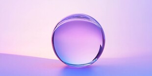 梦幻渐变玻璃球