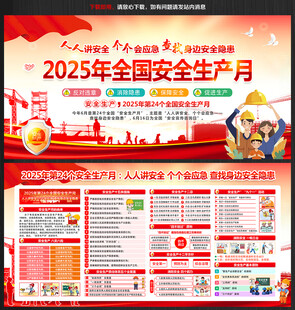 2025年全国安全生产月