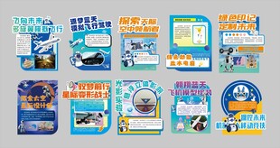 科技异形展板