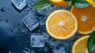 冰爽鲜橙 开启清新时刻