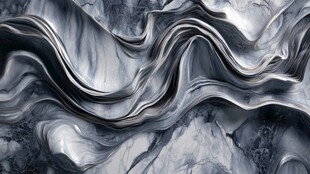 流动大理石纹理抽象艺术