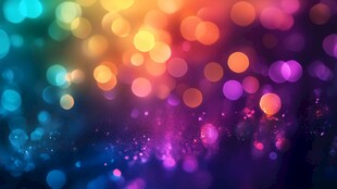 梦幻多彩光斑背景图