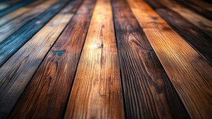 复古质感木质地板特写