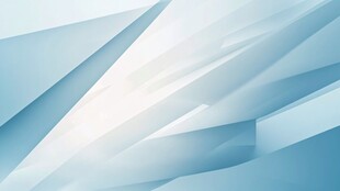 蓝色几何线条抽象背景图