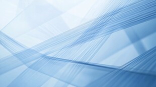 蓝色抽象线条科技背景图