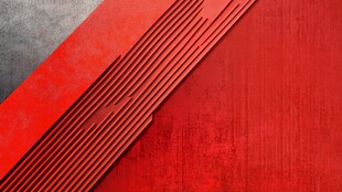 红色几何纹理背景图案