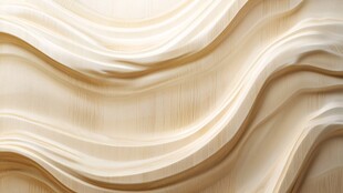 米白色波浪纹理艺术背景