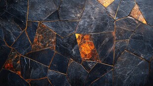 黑色拼接大理石纹理图案